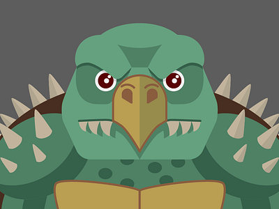 "Master Say Have FUN" 2 illustration mutant ninja turtles ooze secret teenage tokka turtle vector wip