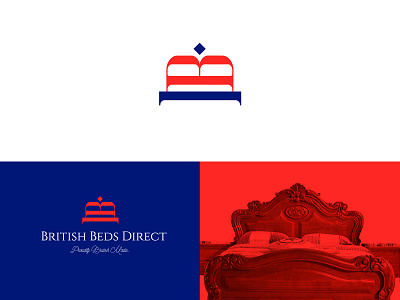 British Bed bed branding british crown furniture logo luxury royal