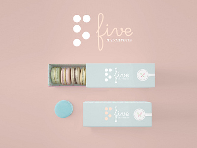 five 5 branding five illustration logo package sweet