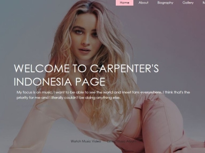 Carpenter's Indonesia Page design web webdesign website
