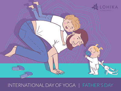 Father's Day design illustration