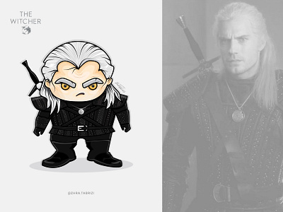 Geralt Character Design art character character design characterdesign cute art design geralt illustration illustration art illustrations illustrator logo logo design the witcher character vector vector art vector illustration vectorart witcher