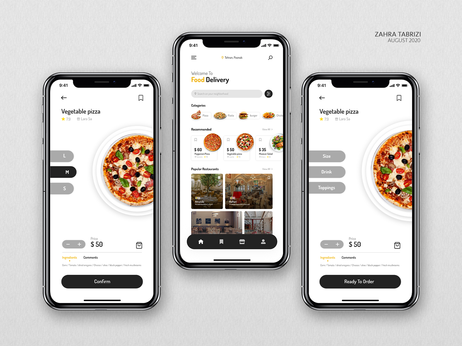 Food application. Food delivery app UI. Food app Design. Приложение доставки дизайн. Food UI/UX Design.