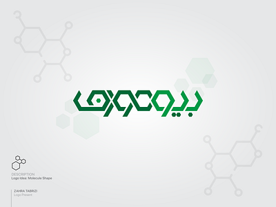 Biomorph Logo | بیومورف art biology biology logo branding design illustration logo molecule molecule logo