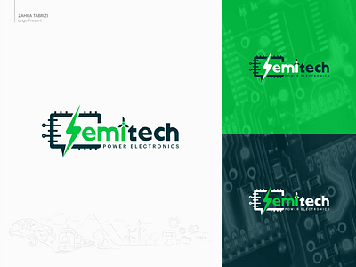 Semitech Logo art branding design graphic design logo semitech semitech logo