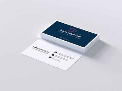 3G Media Solutions Visiting Card branding design flat illustration illustrator logo photoshop vector