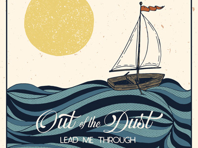 Album Cover Final Version album boat cover lettering ocean