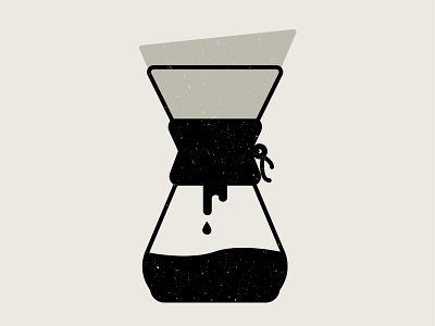 Chemex chemex coffee design drip icon simple texture