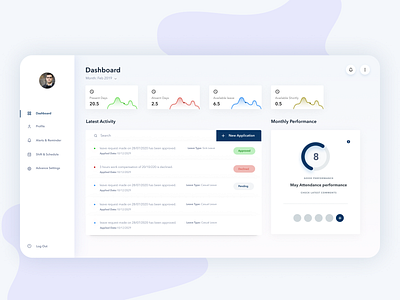 Attendance and Leave tracker