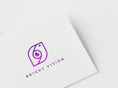 Bright Vision - Logo for Camera Application bright figma graphicsdesign logodesign mockup