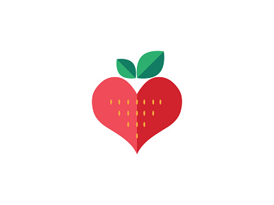 LoveBerry Logo branding identity illustration logo logo design