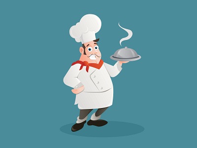 Chef Mascot Illustration
