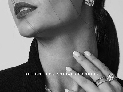 Social Media Post Designs for Jewellery Brand creatives design fasion instagram jewellery post design social media banner social media design