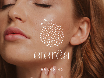 Eterëa Brand Identity Design brand identity branding cosmetic ecommerce fashion illustration logo logomark logotype natural organic product skincare