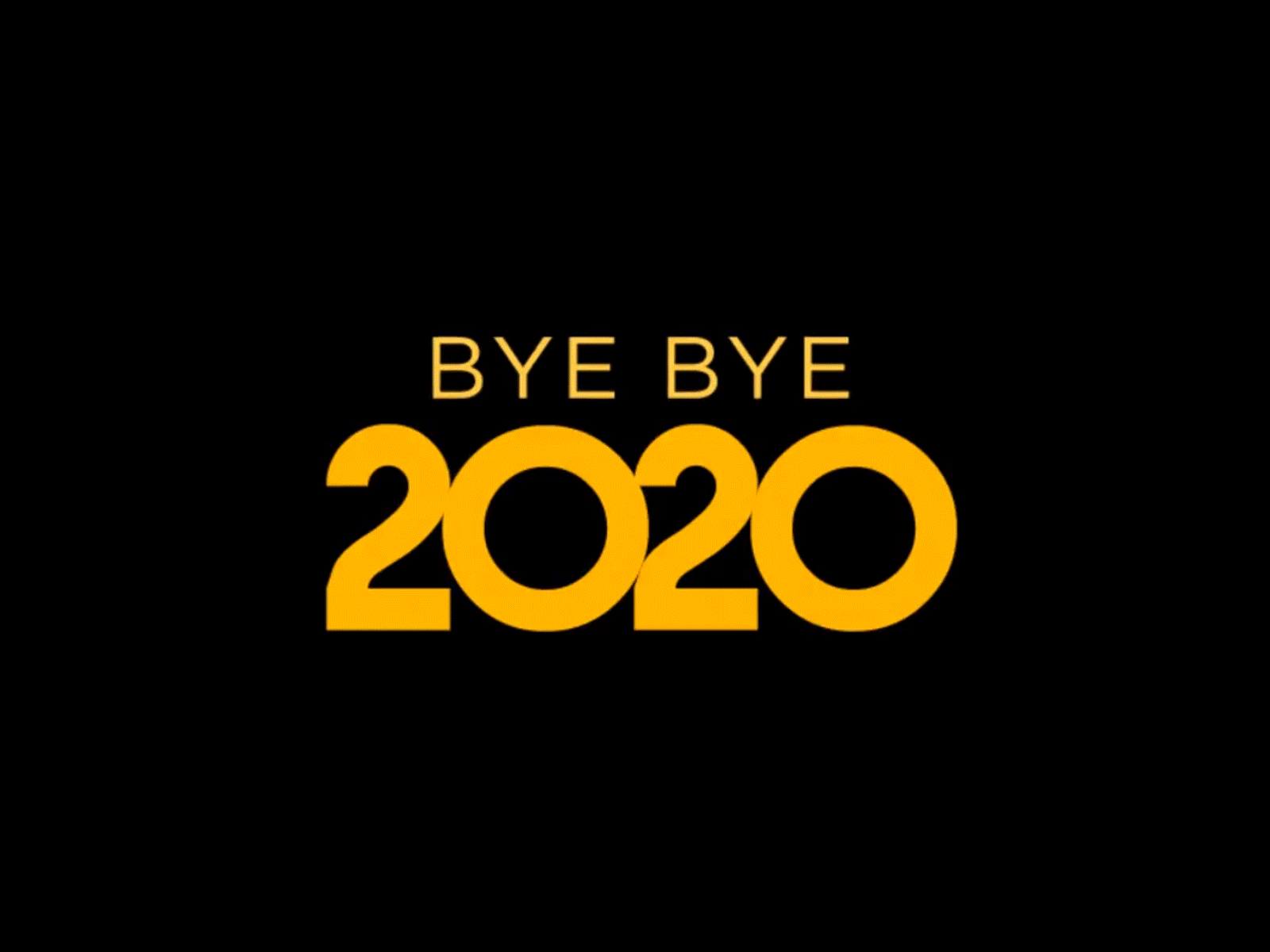 Bye Bye 2020 bye bye 2020 graphic design happy 2021 happy new year hello 2021