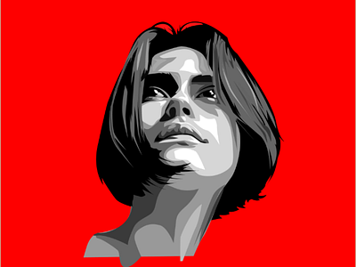 Vector portrait