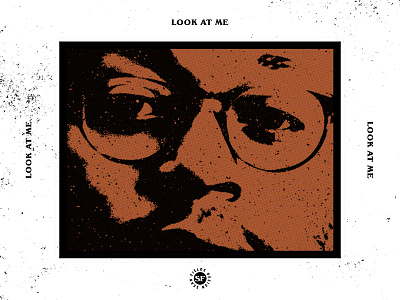 look at me design photoshop typography
