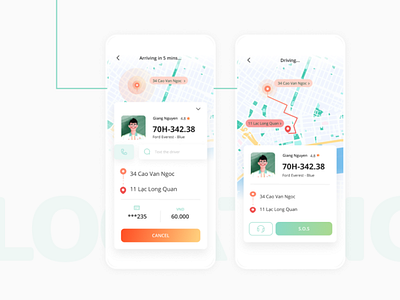 Driver allocating transportation app - pet usher app booking app booking process branding colorful design cute style driver allocation for pet graphic design handrawn illustration illustration mobile mobile app design pet app rental app transportation app ui ui design userflow ux design