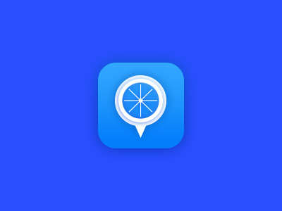 Cycling Icon bicycle bike cycling gps icon location speedx wheel