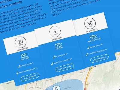 Real Estate UI kit detail