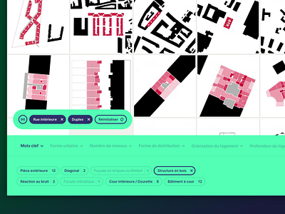 Atlas du logement (filter detail)