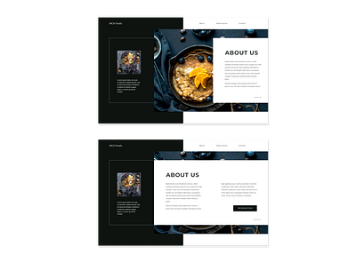 INCA foods | Restaurant Design animation clean design css grid figma flexbox inspiration minimalism mobile design project responsive responsive design web development webdesign