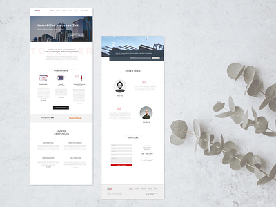 Real Estate Services | Landing Page Concept