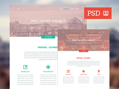 Variety – Free PSD Website Template download freebie freebiesbug psd template variety website