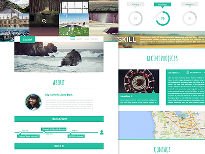 Nami - Responsive HTML Theme - Sneak Peek 3 bootstrap html nami responsive template theme