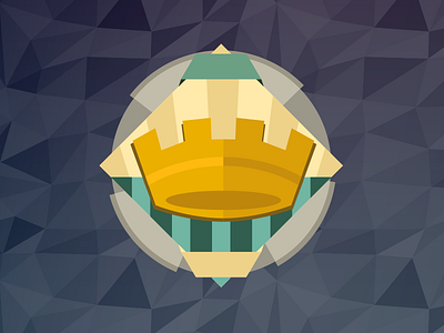 Flat Crown Icon