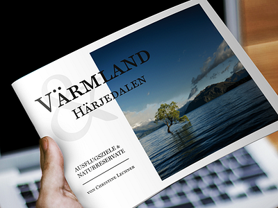Sweden Guidebook Design based brochure design grid härjedalen sweden värmland