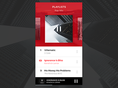 Music Player // 09 daily music player ui