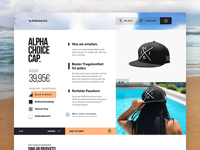Alphacoice - Product Detailpage [Light Theme] alphacoice detailpage product detail productpage similar products storyblok
