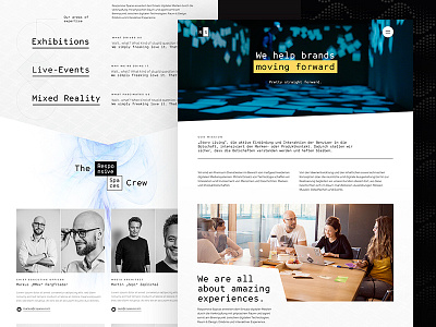 Responsive Spaces - About us Page about about landingpage about us digital prototyping mixed reality re spaces responsive spaces virtual reality