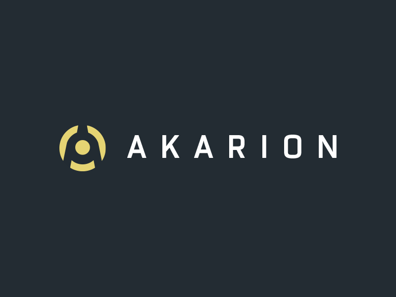 Akarion - Branding Ideation akarion blockchain startup branding color ideation brand startup branding