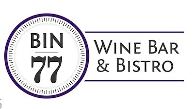Bin77 Logo Concept design logo purple wine