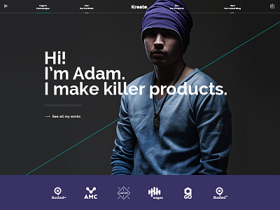 Kreate – Expert Wordpress Theme for Creative Businesses