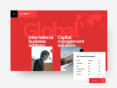 First draft for a New Corporate WordPress Theme business corporate creative red ui uidesign ux uxdesign web web design website wordpress