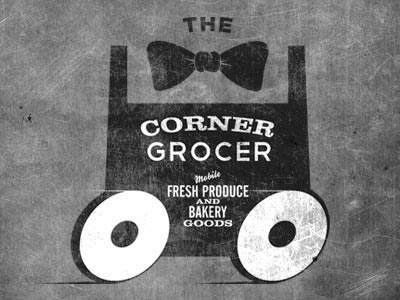 Corner Grocer Logo design logo