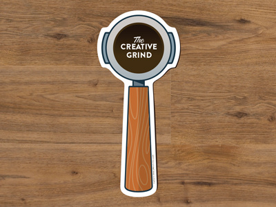 Creative Grind coffee creative custom stickers espresso free stickers rebound sticker mule twentyonecreative