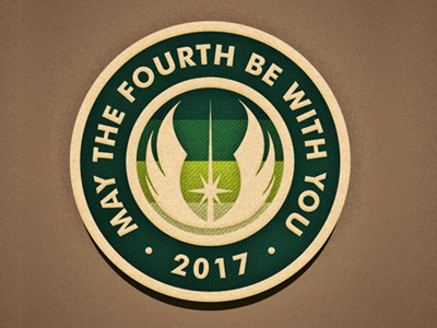 May 4 badge jedi may4 maythefourth patch starwars texture
