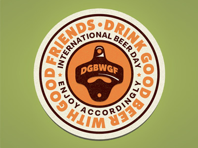 International Beer Day Badge