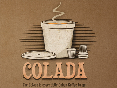 Cafe Cubano Guide 2 cafe coffee colada cuban illustration infographic print