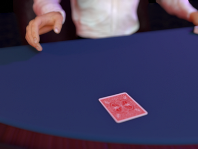 Blender - Poker Game Animated scene