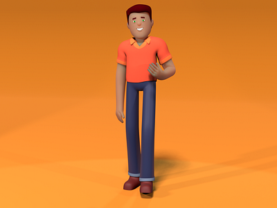 3D Motion Character for Explainer Video