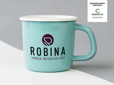 Cromatix work - Branding design for Robina. brand branding chisinau cromatix cromatix creative image lab cromatixlab design identity moldova typography