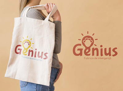 Cromatix presents a new work for Genius bag branding chisinau creative cromatix cromatix creative image lab cromatixlab design identity illustration moldova