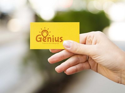 Cromatix presents a new work for Genius  business card