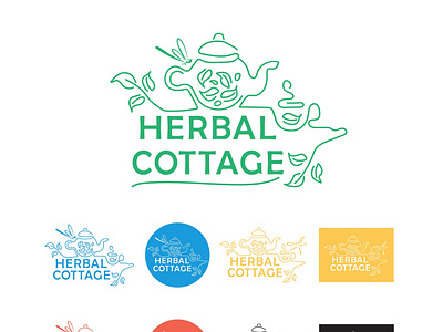 Cromatix work Logo Herbal Cottage New pin