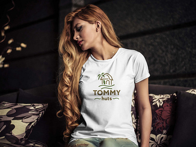 Cromatix Work Young Woman T Shirt Mockup Tommy huts